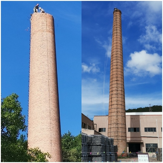 煙囪拆除的方法與步驟——歡迎來電咨詢